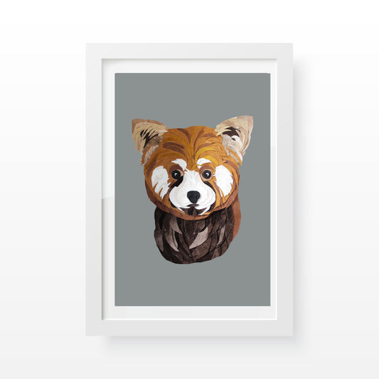 Red Panda Print