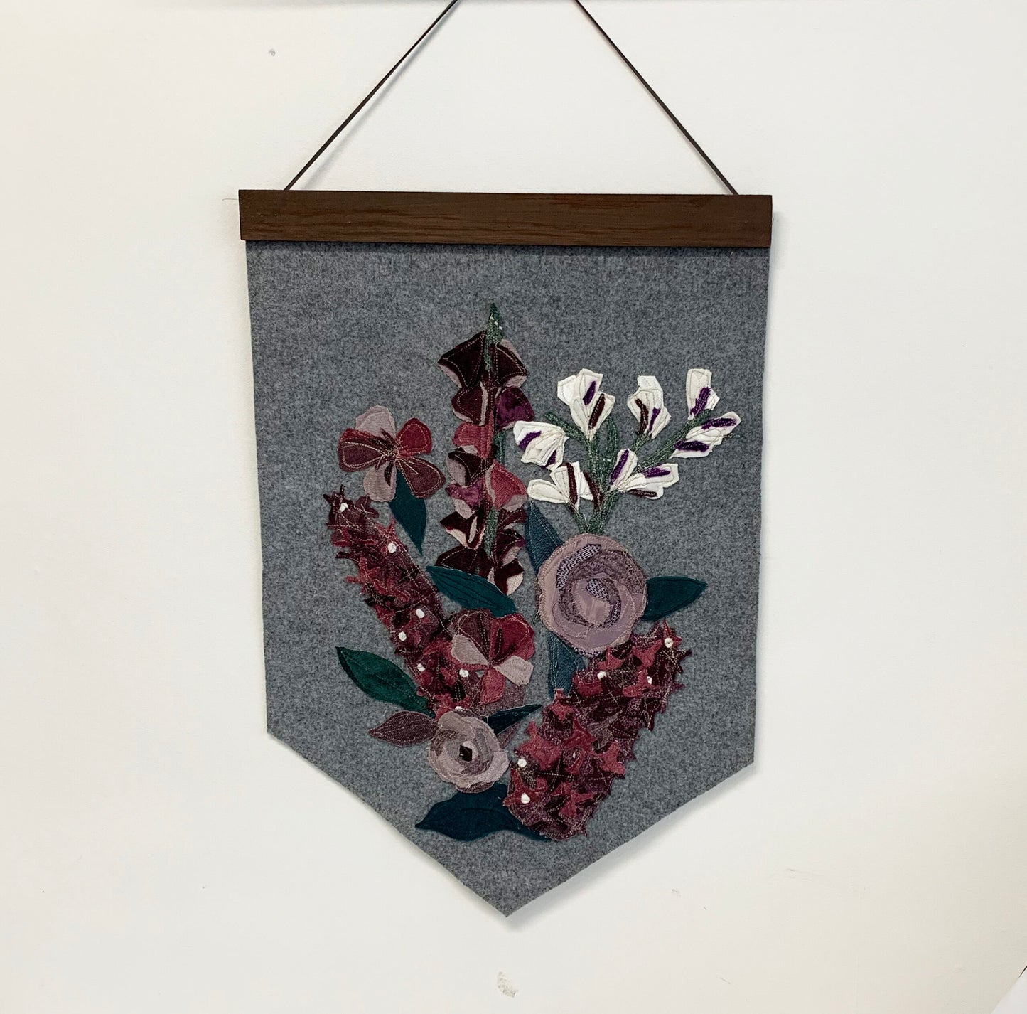 Purple Floral Wall Hanging (Large)