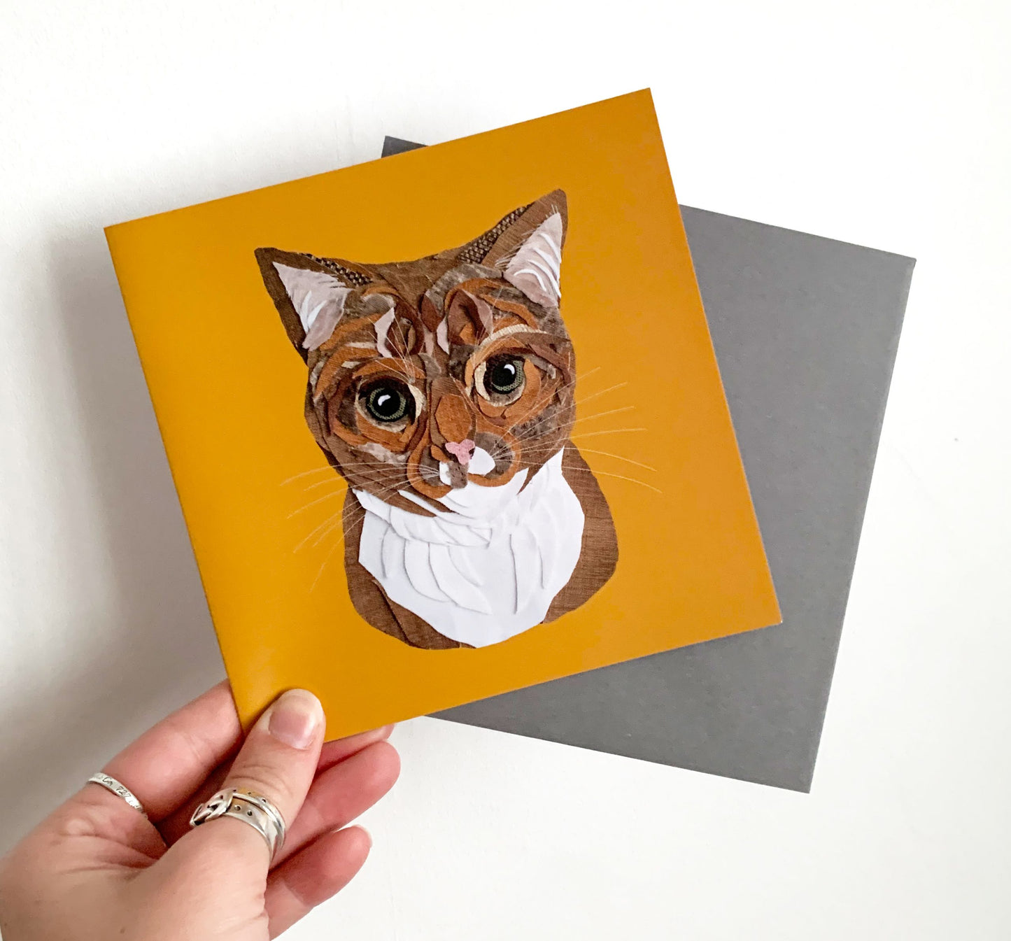 Ginger Cat Card