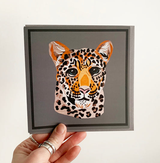 Leopard Card