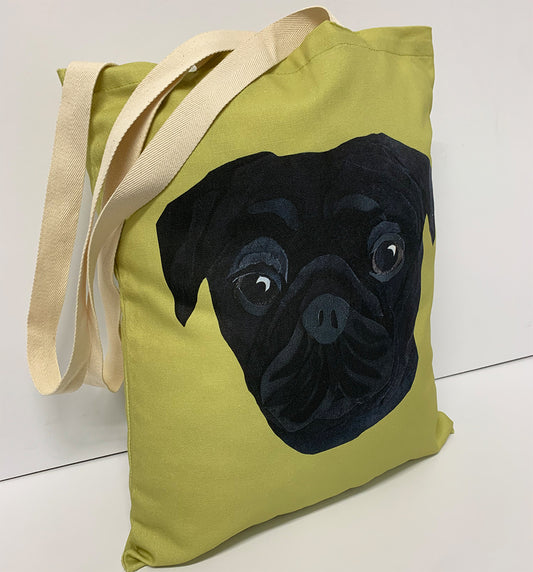 Pug Tote Bag