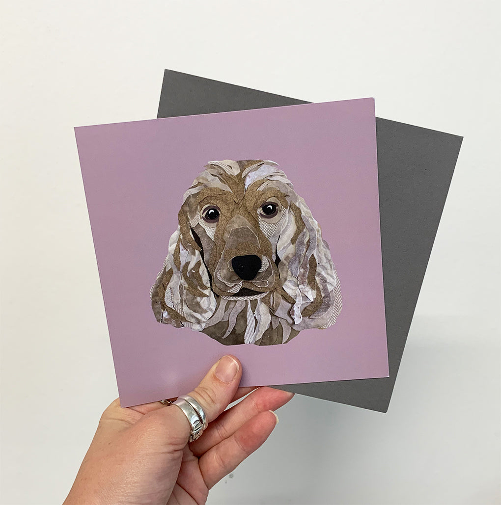 Cocker Spaniel Card