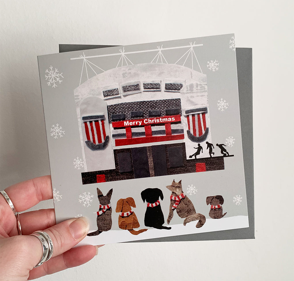 Stoke Stadium Christmas Card