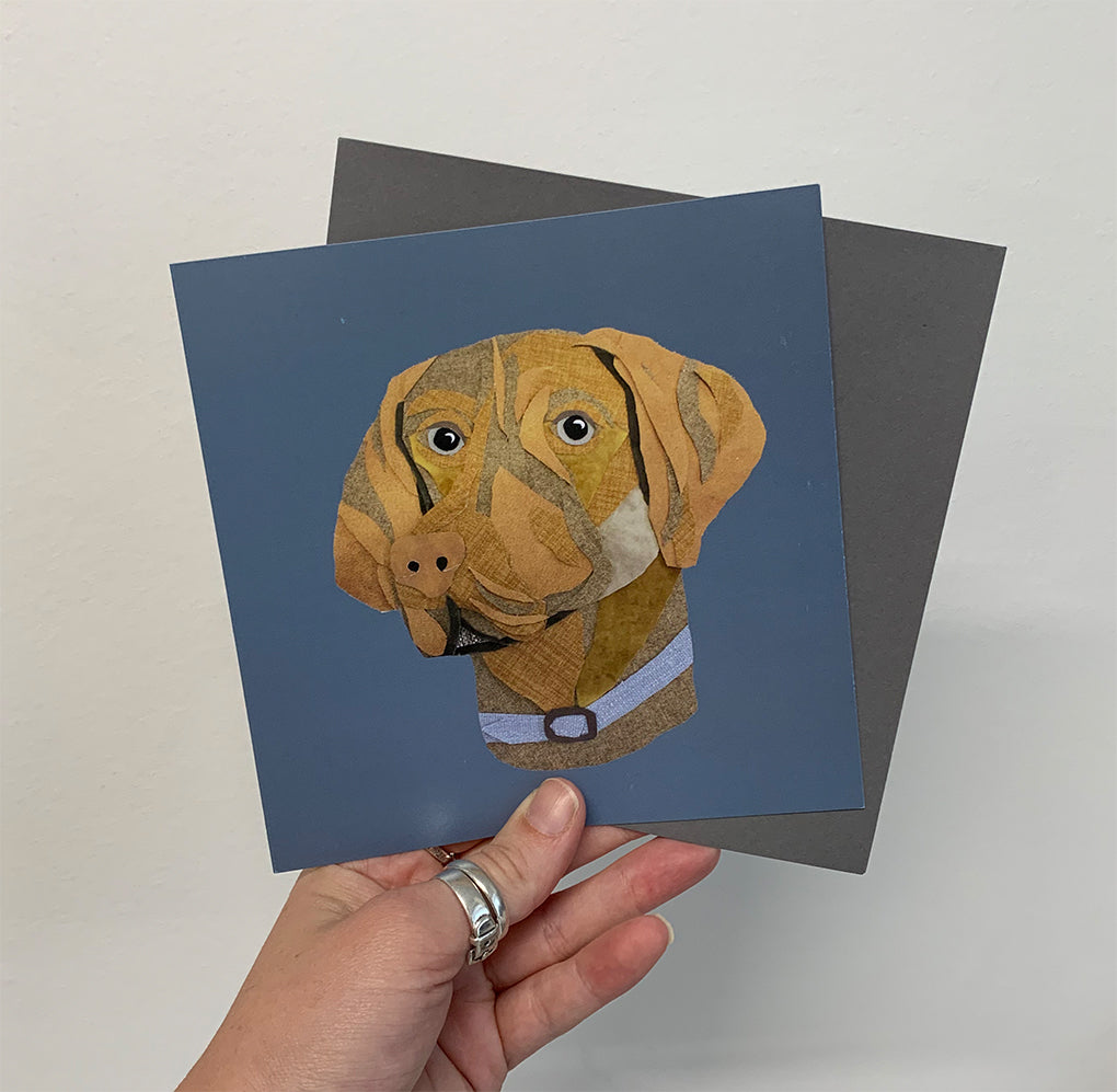 Vizsla Greetings Card