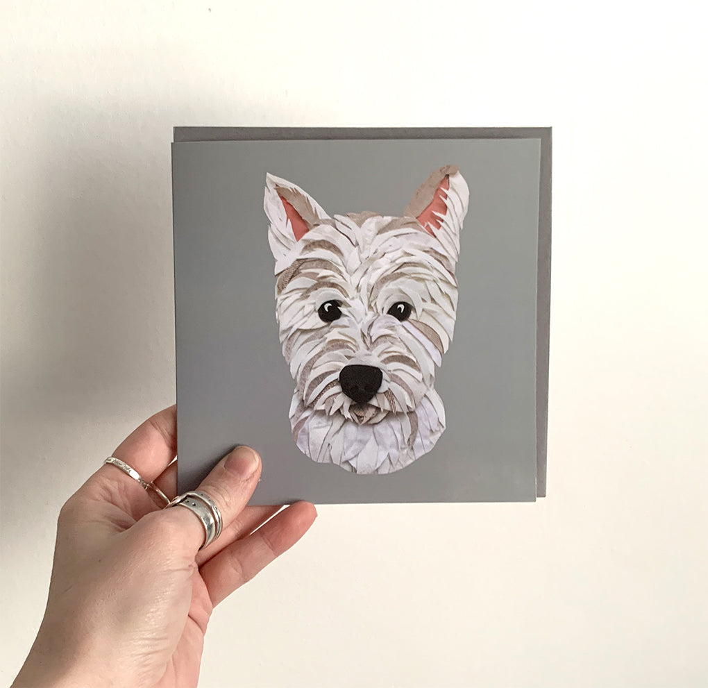 Westie - Dog Greetings Card