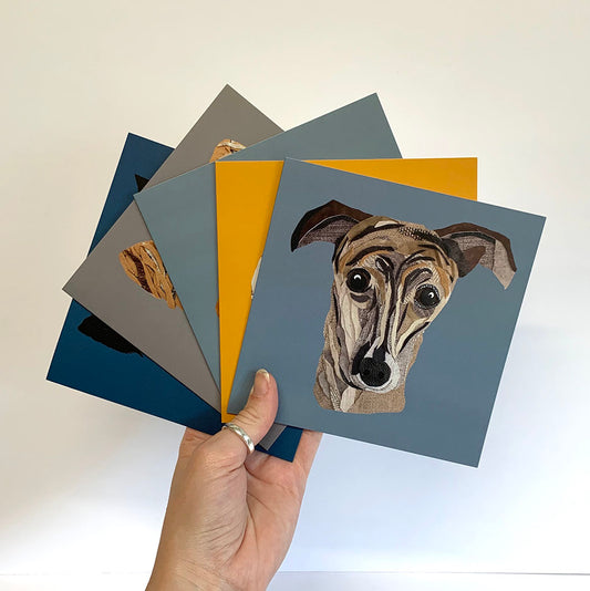 Whippet - Dog Greetings Card