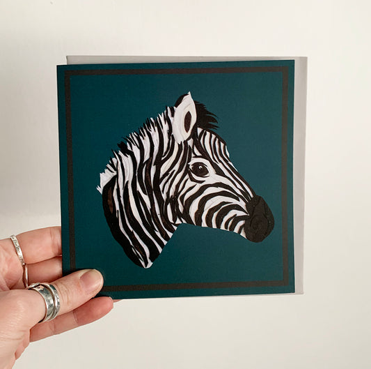 Zebra Card