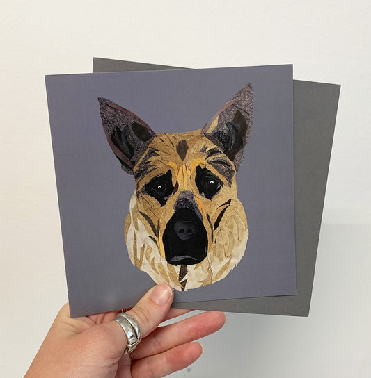 Alsatian Greetings Card