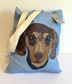 Dachshund Tote bags