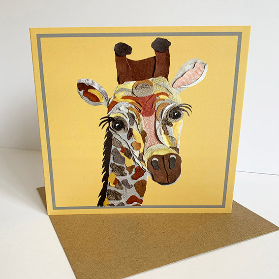 Giraffe Greetings Card