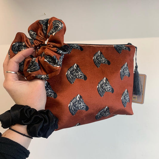 Wash Bag and Scrunchie Set