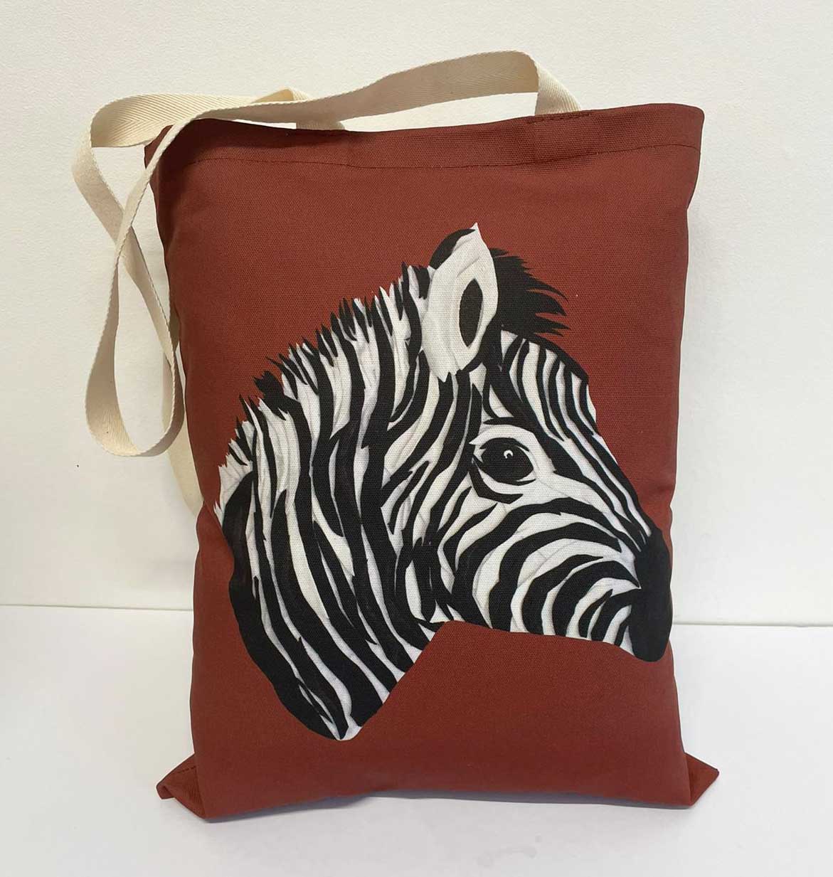 Zebra Tote bag