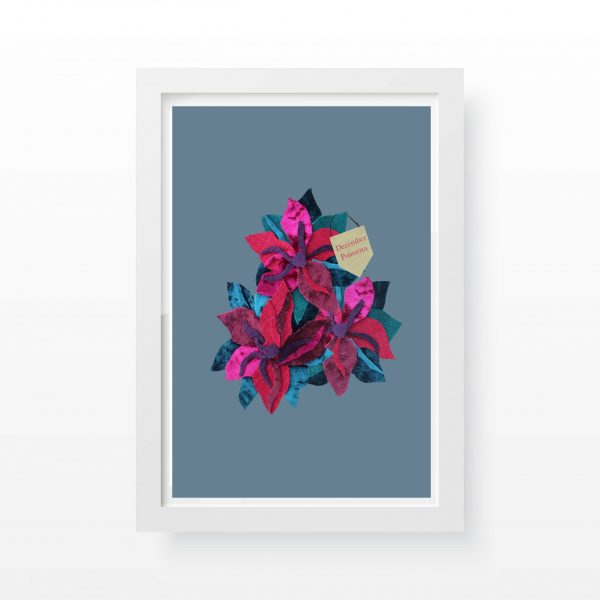Poinsetta Floral Print- Cushy Paws