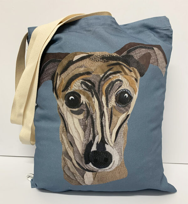 Whippet Tote Bags