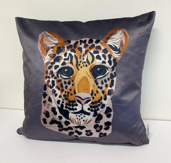leopard cushion